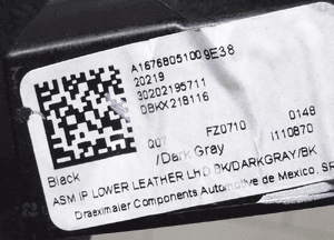 Osłona konsoli nappa mercedes W167 A1676805100 11