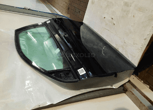 Drzwi przód przednie lewe volkswagen vw golf vi 6 3D 3 drzwi hb LC9X czarny 4