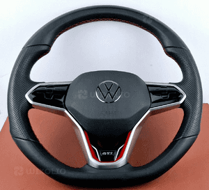 VW Golf 8 GTI Kierownica Skóra Grzana 5H0419089FP  AirBag 5NA880201E 2