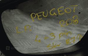 Lusterko peugeot 208 lewe 7 pin / prawe 9 pin 4