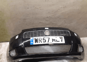 Zderzak przód przedni fiat grande punto 876 czarny halogeny 1