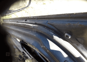 Honda Concerto   89-94  Drzwi przednie lewe szyba 4
