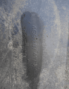 Audi A6 C7 allroad zderzak tył pdc 4G9807417A 11
