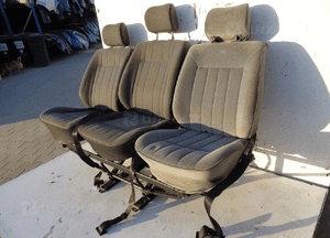Fotele siedzenia 3 rząd vw transporter T5 3