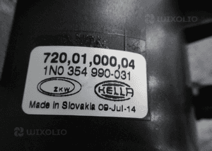 Halogen lewy bmw 1 F20 2011- 5
