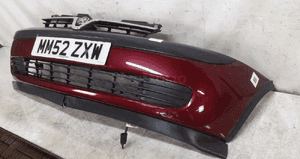 Zderzak przód przedni do opel corsa c Z50C bordowy 3