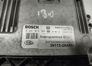 KOMPUTER I30 1.6 CRDI 39113-2A450 0281016346 06-09 3