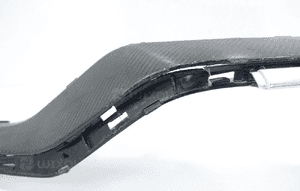 Mercedes e-klasa W212 2009- spoiler dokładka listwa carbon zderzaka przód 4