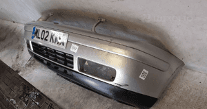 ! ZDERZAK PRZÓD PRZEDNI DO VW VOLKSWAGEN GOLF 4 IV KOD KOLOR LA7W SREBRNY 3