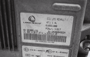 Sterowni silnika gazu komputer Dacia Sandero 1,4 Gaz 4