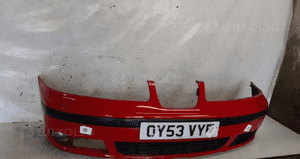 * ZDERZAK PRZÓD PRZEDNI SEAT ALHAMBRA LY3D CZERWONY SPRYSKIWACZE LAMP XENON HALOGENY 3