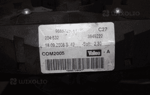 Przełącznik zespolony pod kierownicę CITROEN PEUGEOT 96657280XT 2