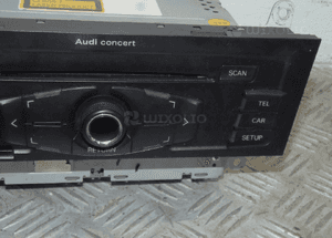 RADIO CD CONCERT 8T2035186B AUDI A4 B8 A5 8T Q5 2