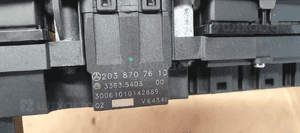 Przełączniki panel sterowania Mercedes W203 A2038707610 A2036808082 5