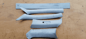 Volkswagen golf IV  konsola tapicerka  słupek plastik Bora 3