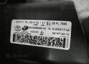 Toyota proace ii xenon bdb lampa lewa przednia lewy przód 8