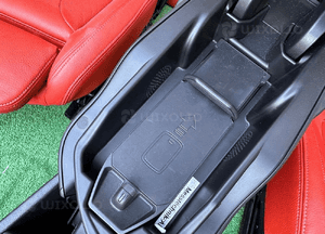 Fotele boczki kanapa oparcie wnętrze środek bmw X2 F39 magmarot 10