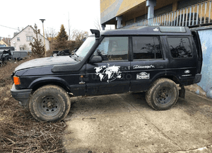 Maska błotnik lampa zderzak Land Rover Discovery 1 I 1