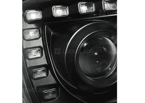 Lampy Reflektory VW T5 10-15 DO JAZDY DZIENNEJ 3