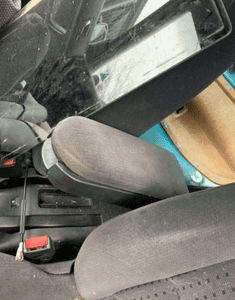 Volkswagen passat b5 Golf IV Bora  welurowy  podłokietnik 2