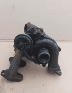 Turbosprężarka z kolektorem dolotowym  peugeot 206 1.4 nr 54351014861 2