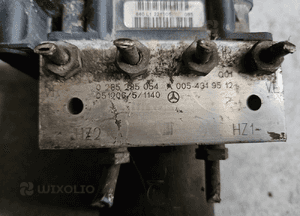 Mercedes A W169 B  W245 pompa sterownik ABS A0054319512 0265285046 A0044319212  0265234043 5