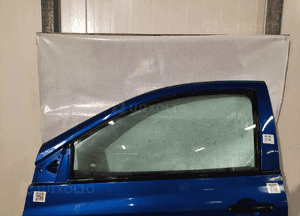 Drzwi przód przednie lewe do renault clio 3 iii 3D 3 drzwi terna niebieskie 6