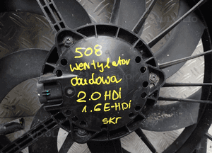 WENTYLATOR PEUGEOT 508 2,0 HDI 1,6 HDI 2