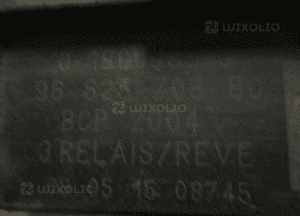 Przekaźnik świec żarowych peugeot 308 9662570880 2