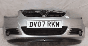 $ ZDERZAK PRZÓD PRZEDNI OPEL CORSA D KOD KOLOR Z157 SREBRNY 1