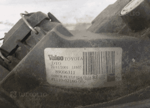 Lampa przednia prawa przód prawo toyota corolla E12 6