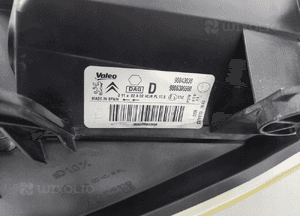 Lampa prawa przód przednia partner berlingo iii 9806306580 2008-2012 europa 8