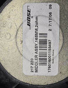 Alfa Romeo 147 Głośnik  BOSE 2