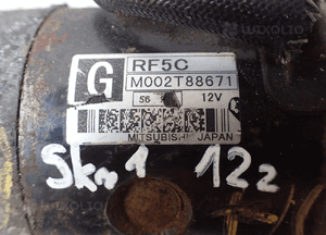 Rozrusznik mazda 2.0D RF5C M002T88671 4