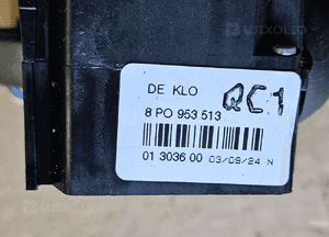Audi A3 8P0 przełącznik tempomatu świateł 8P0953513 3