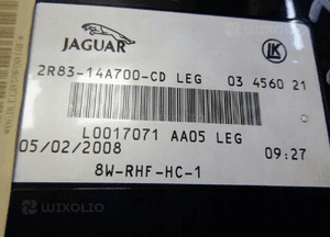 Jaguar xf X250 panel regulacji fotela prawy przód 7