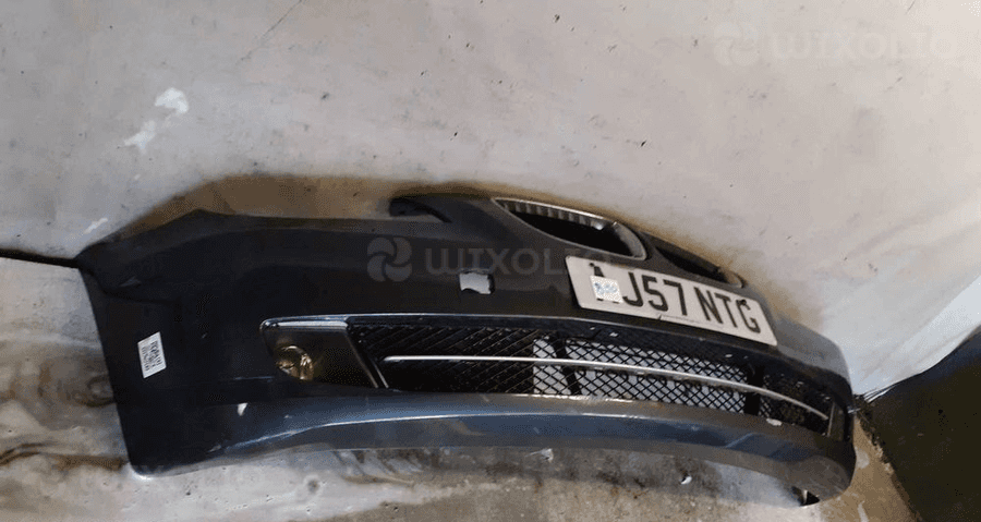 Zderzak przód przedni bmw E60 E61 seria 5 lift fl titangrau szary grafitowy spryskiwacze lamp xenon pdc czujniki halogeny 4