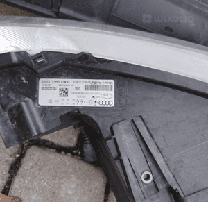 lampa przód 8x0 audi a1 lusterko osłona lampa 3