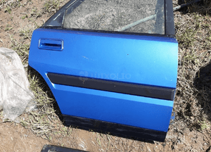 Mazda 323f bg 89-94  Drzwi tylne prawe szyba tył 2
