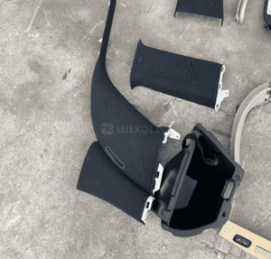 MERCEDES GL 164 listwa dekor plastik słupek czarny amg próg bagażnika uszczelka 2