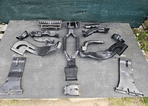 Kanal Powietrza Tunel Dolot Rura Nawiew Przod Tyl Konsola Podloga Tunel Europa Audi A4 B8 A5 1