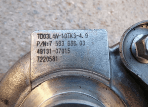 Turbosprężarka bmw E60 E90 3.0 7563686 4