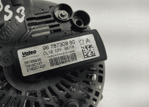 ALTERNATOR CITROEN DS3 1.6 THP 9678730980 2016-18 6