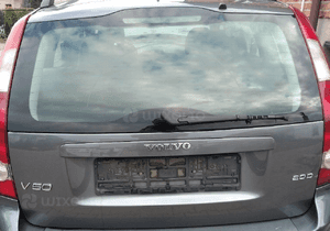 Volvo V50 klapa tyl tylna szyba 455-16 1