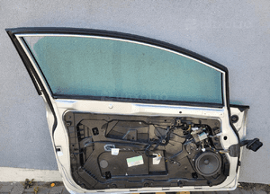 DRZWI lewe 3D Ford Fiesta Mk7 VII 08- 69 srebrne 7