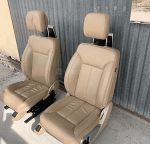mercedes ml gl 164 fotel przedni przód BEŻ BEŻOWY kanapa fotele składane 2