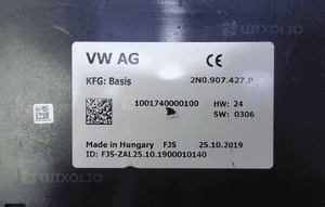 MODUŁ STEROWNIK VW TRANSPORTER CRAFTER 2N0907427P 4