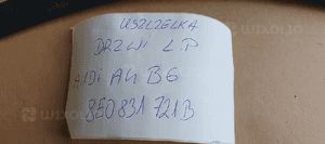 Uszczelka drzwi lewy przód przednia lewa Audi A4 B6 8E0831721B 7