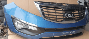 Zderzak przód przedni kompletny grill halogeny KIA Sportage III 3 5B 8