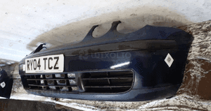 Zderzak przód przedni do volkswagen vw polo 9N LD5Q granat 3